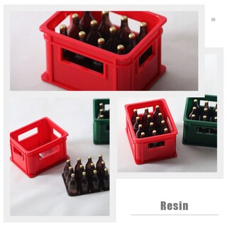 Foto 3 | Caja De Botellas De Cerveza En Miniatura Dollhouse Beer Storage Toyandona - Venta Internacional.