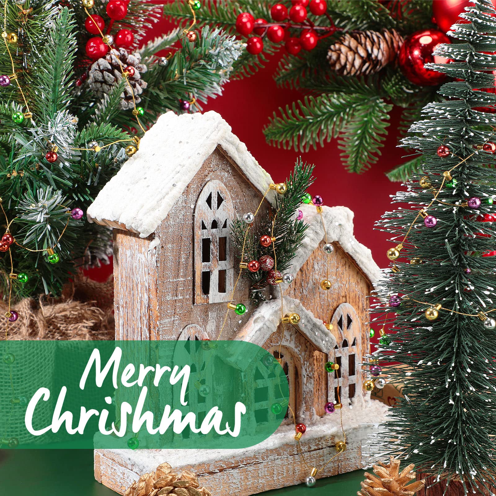 Foto 6 pulgar | Guirnalda De Luces En Miniatura Tuanse De 15 M Para Navidad En Casa De Muñecas - Venta Internacional.