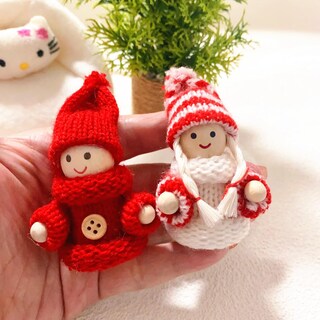 Foto 5 | Kit De Casa De Muñecas En Miniatura Con 2 Muñecas, 6 Miniaturas De Comida Y Bebida - Venta Internacional.