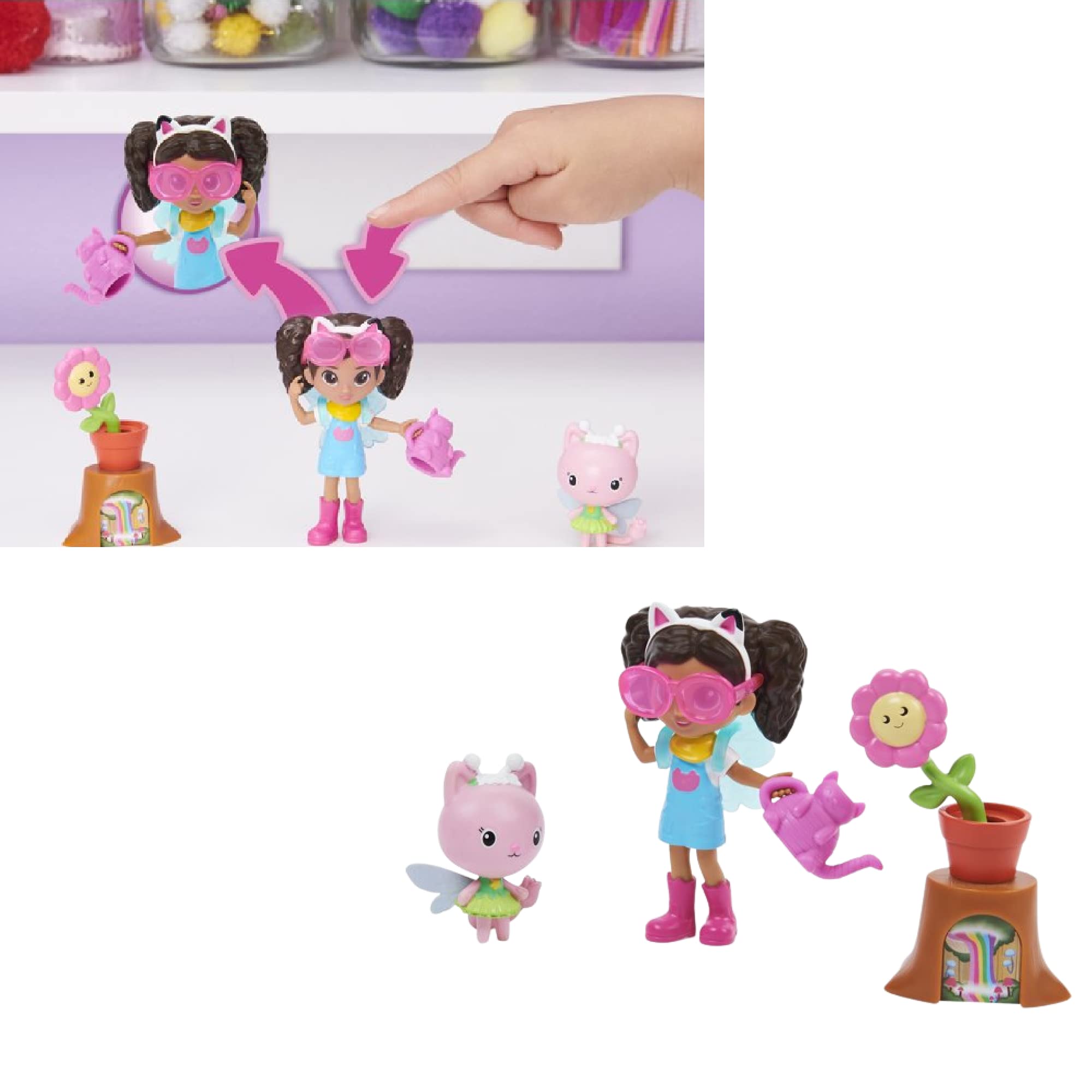 Foto 4 pulgar | Paquete De 3 Unidades De Toy Playsets Spin Master Gabby's Dollhouse - Venta Internacional.