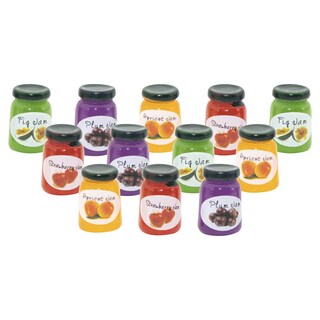 Foto 1 | Set De Mermeladas Miniature House Food Jam A Escala 1:12, 12 Unidades - Venta Internacional.