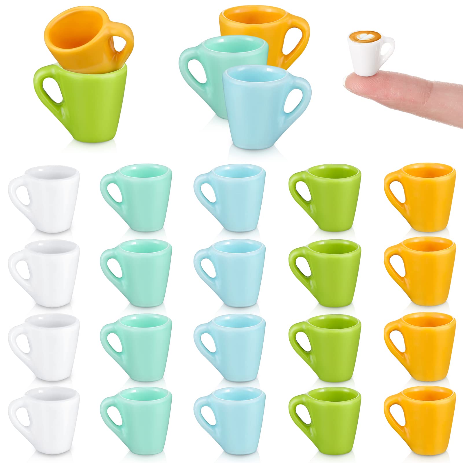 Foto 2 pulgar | Minitazas De Café, Tazas De Cerámica, Taza De Té, Casa De Muñecas, 20 Unidades - Venta Internacional.