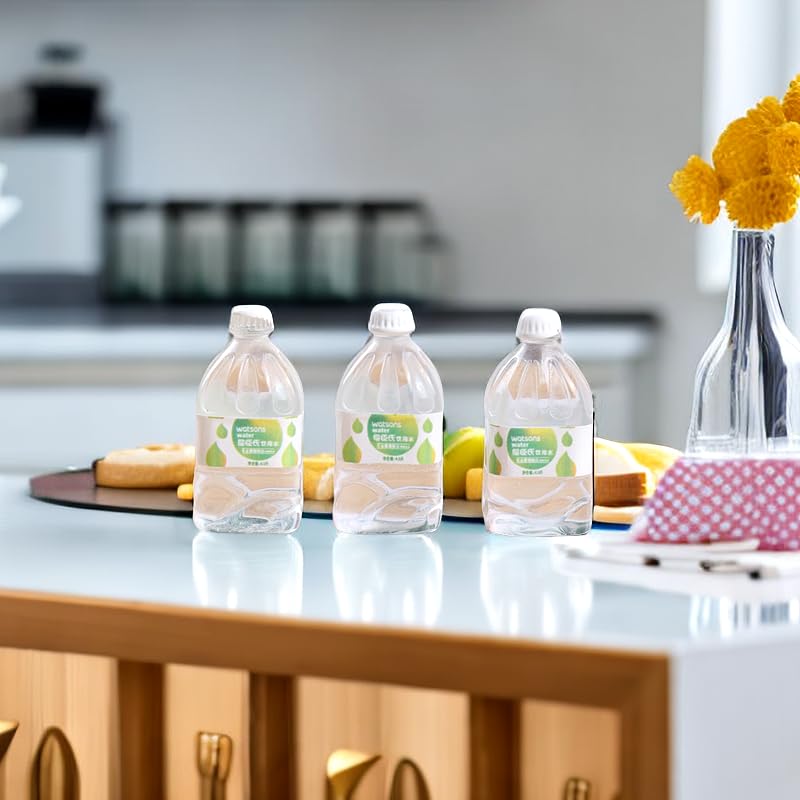 Foto 6 pulgar | Minibotellas Decorativas De Resina Para Bebidas Con Cesta De Almacenamiento, 12 Unidades - Venta Internacional.