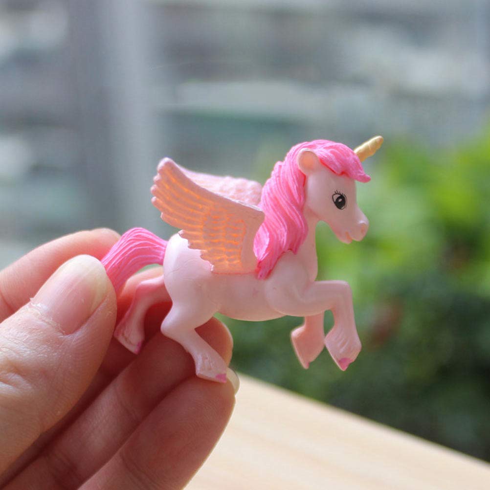 Foto 6 pulgar | Figuras Toyandona Con Forma De Unicornio En Miniatura Para Jardín De Hadas, 5 Unidades - Venta Internacional.