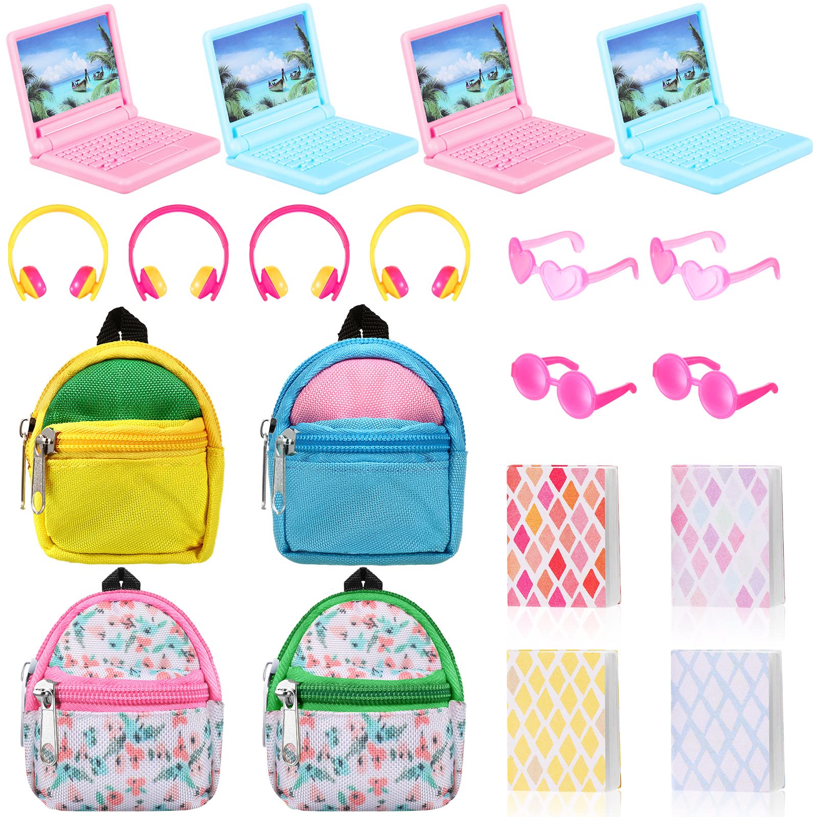 Set De Mochilas Para Muñecas Charniol Dollhouse School Accessories X20 - Venta Internacional. $509