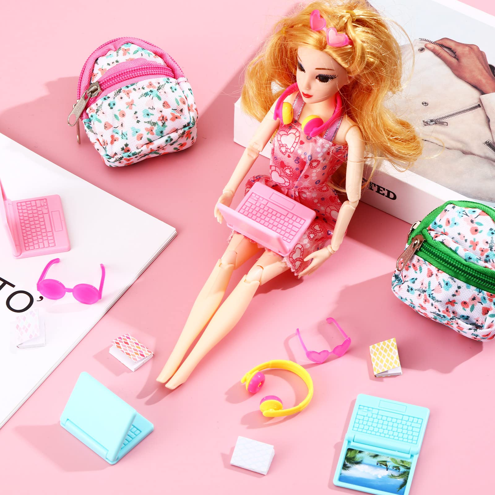 Foto 6 pulgar | Set De Mochilas Para Muñecas Charniol Dollhouse School Accessories X20 - Venta Internacional.