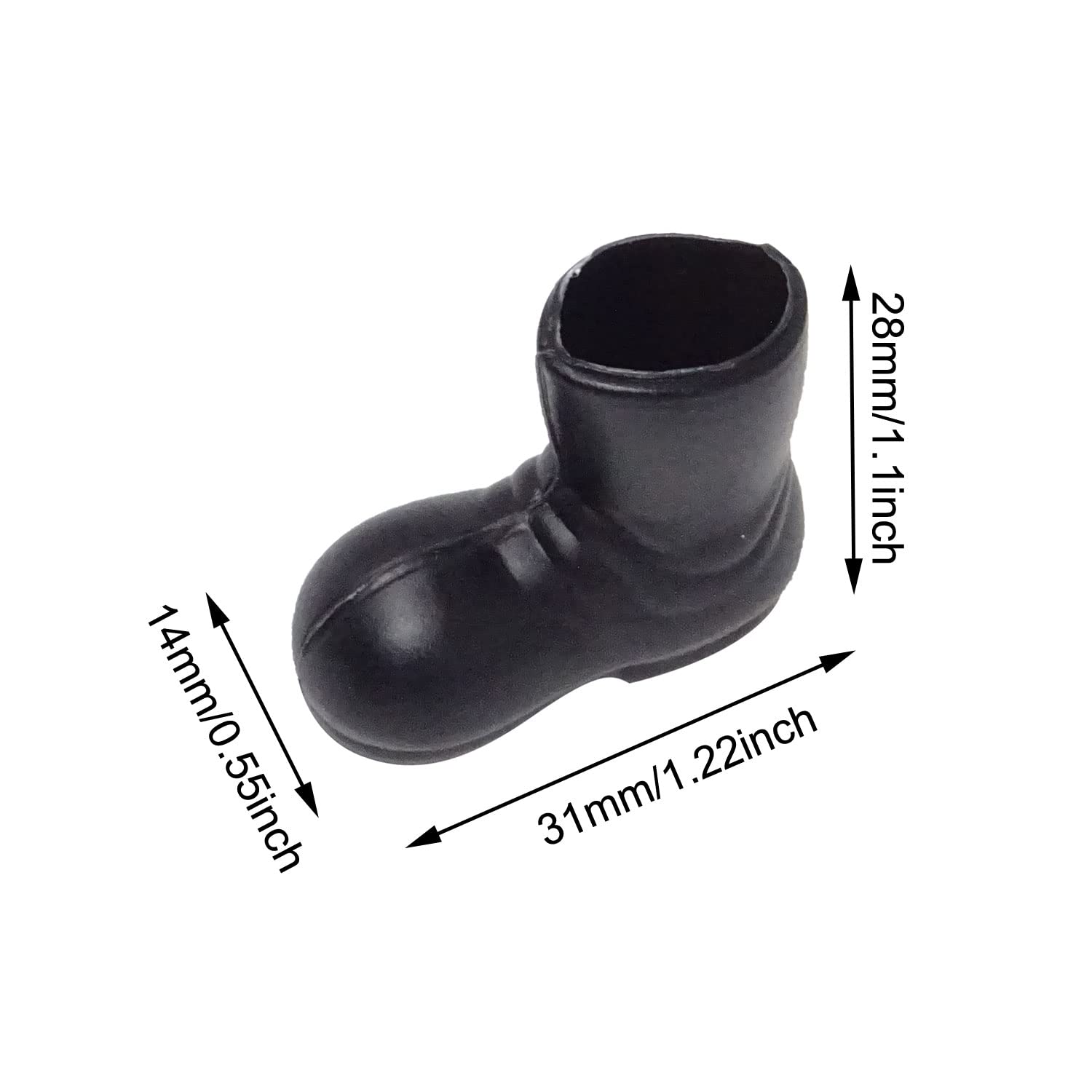 Foto 3 pulgar | Minizapatos De Papá Noel, Botas, Manualidades Navideñas, Decoración - Venta Internacional.