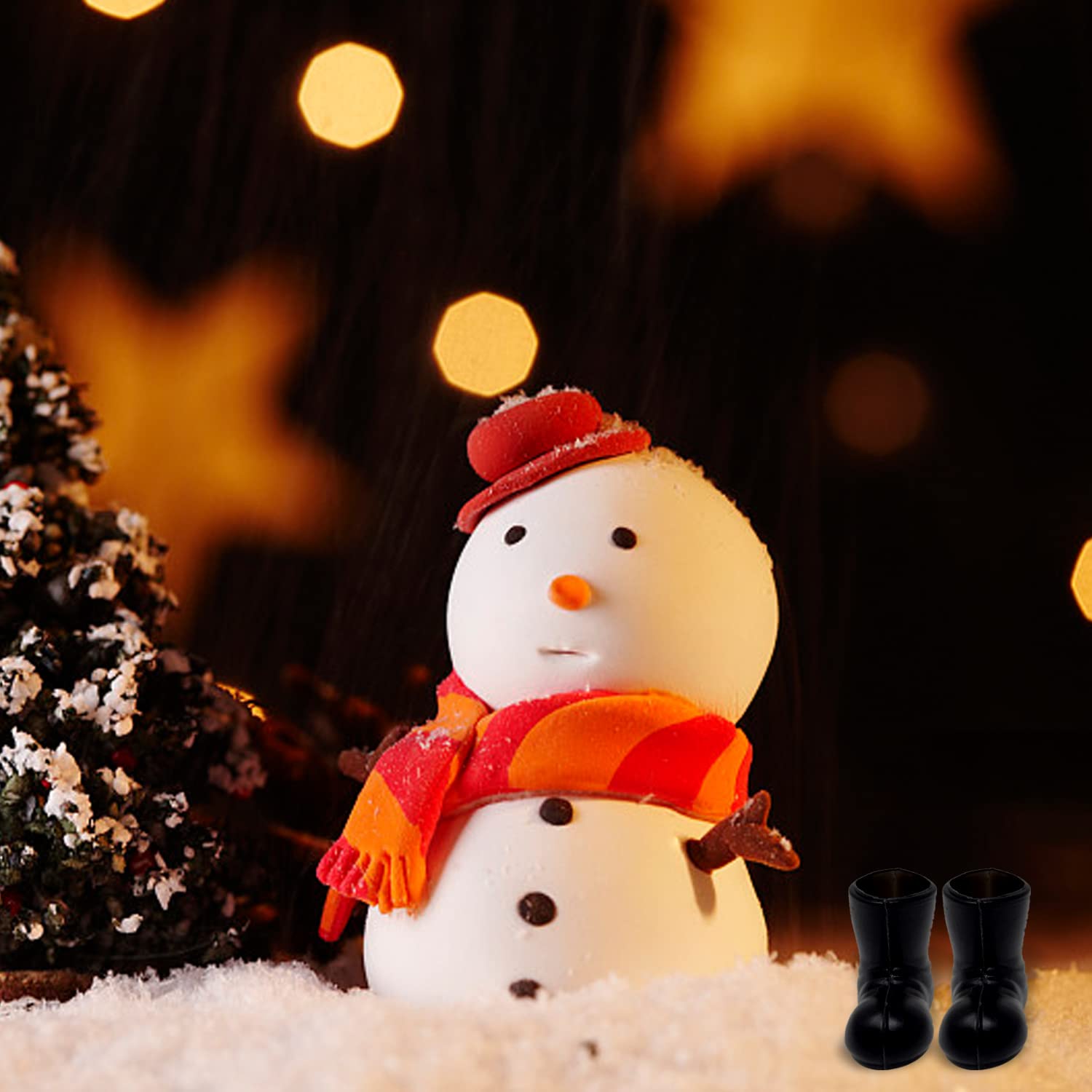 Foto 5 pulgar | Minizapatos De Papá Noel, Botas, Manualidades Navideñas, Decoración - Venta Internacional.