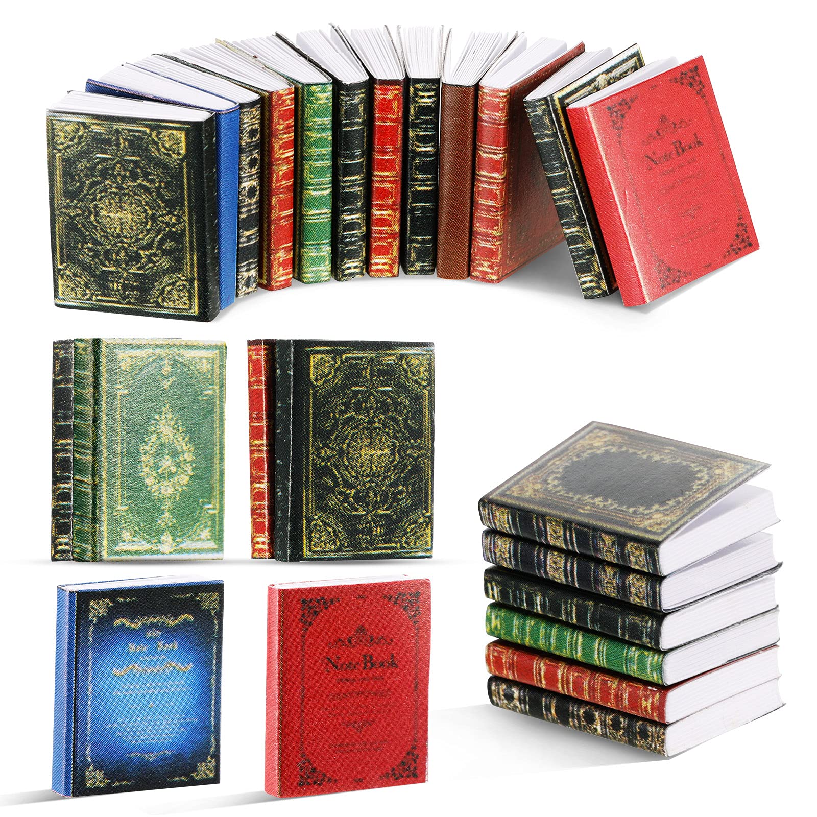 Foto 1 | Miniatures Dollhouse Books Zomiboo, Escala 1:12, 30 Unidades - Venta Internacional.