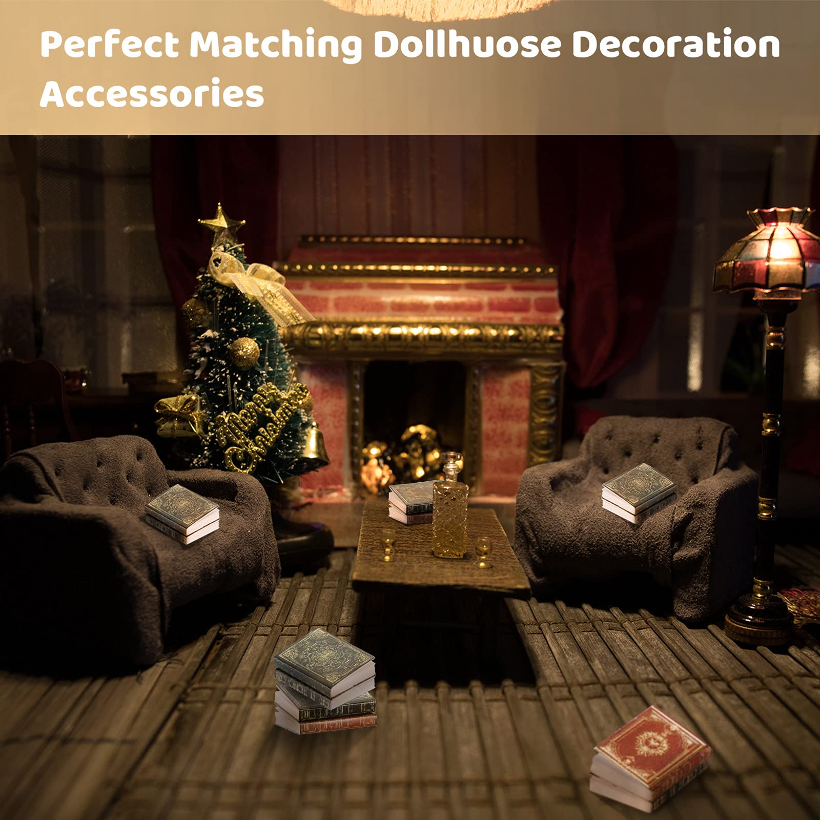 Foto 5 | Miniatures Dollhouse Books Zomiboo, Escala 1:12, 30 Unidades - Venta Internacional.