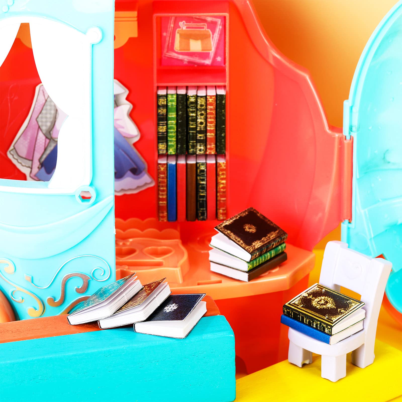 Foto 6 | Miniatures Dollhouse Books Zomiboo, Escala 1:12, 30 Unidades - Venta Internacional.