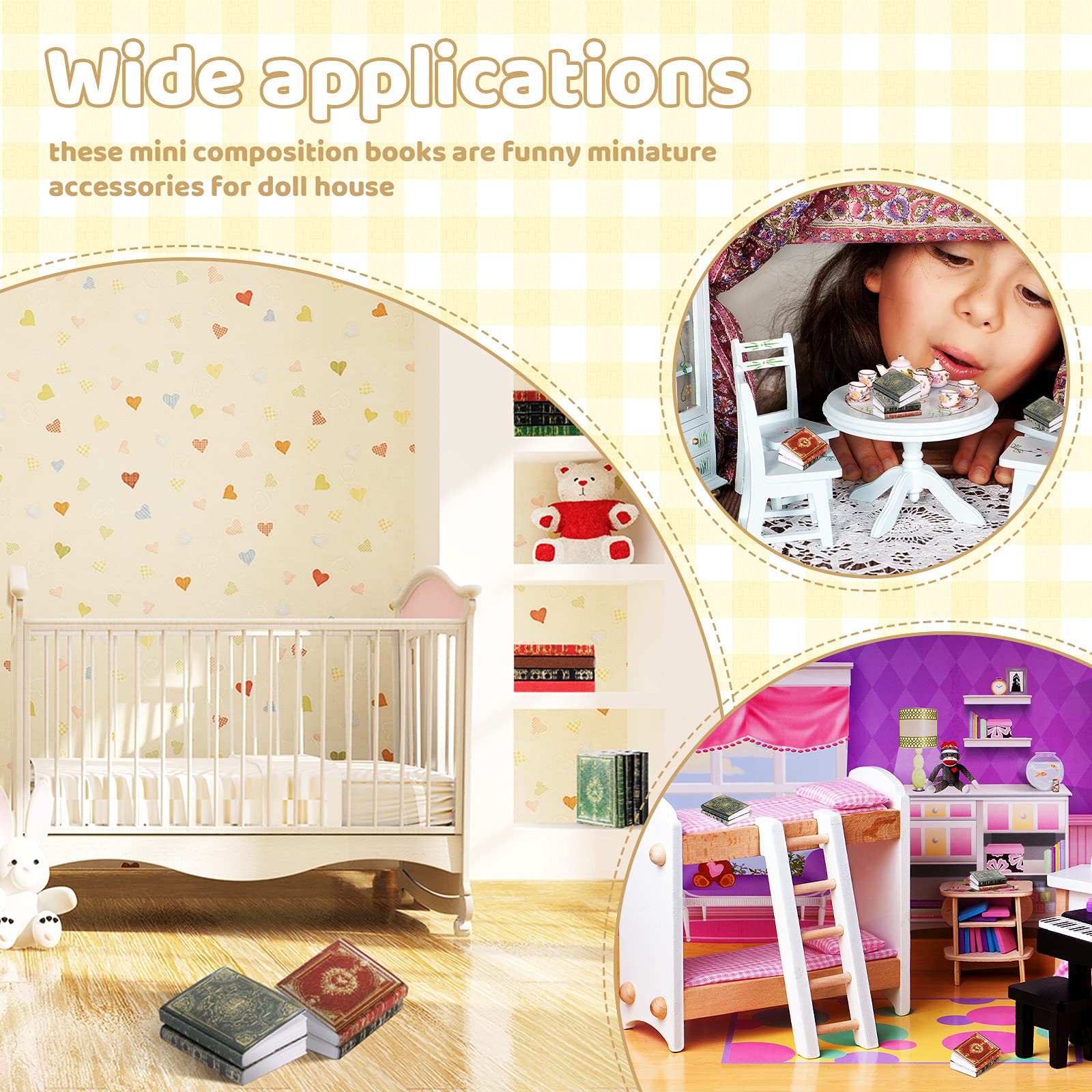 Foto 7 | Miniatures Dollhouse Books Zomiboo, Escala 1:12, 30 Unidades - Venta Internacional.