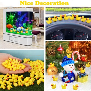 Foto 5 | Minifiguras De Pato Louhua, Paquete De 220 Unidades, Para Decoración De Casas De Muñecas - Venta Internacional.