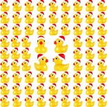 Abalorios Navideños Con Diseño De Patos, 100 Unidades, De Resina, Para Fiestas Navideñas - Venta Internacional.