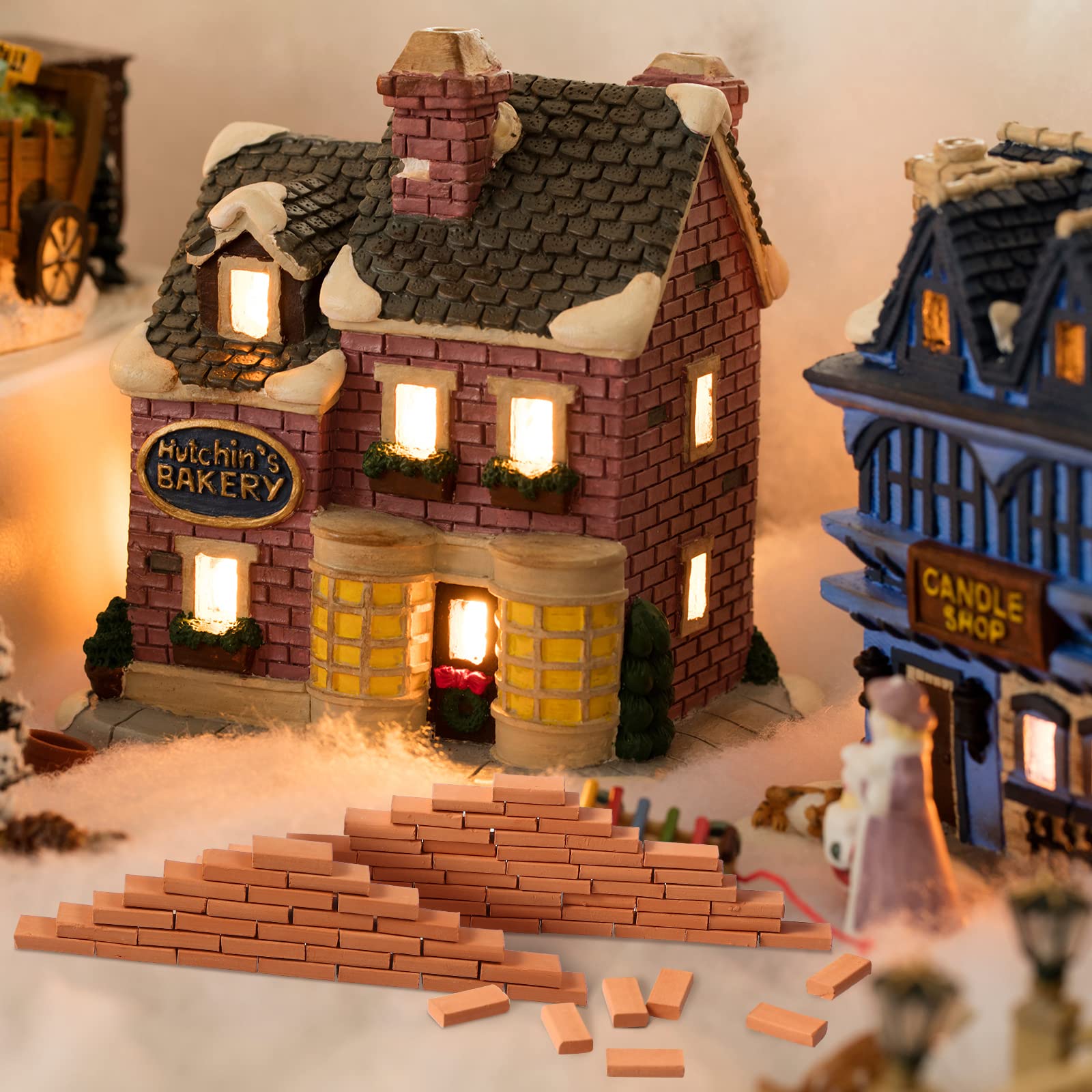 Foto 7 pulgar | Mini Bricks Civaner, 350 Unidades, Ladrillos Rojos En Miniatura Para Manualidades - Venta Internacional.
