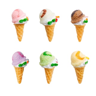 Foto 1 | Modelo Alimenticio De Simulación De Cono De Resina Hiawbon En Miniatura Para Helados - Venta Internacional.