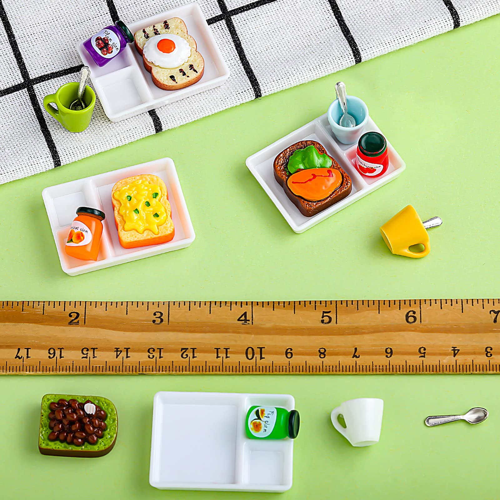Foto 2 | Juego De Accesorios De Cocina En Miniatura Para Casa De Muñecas Sumind, 20 Piezas - Venta Internacional.