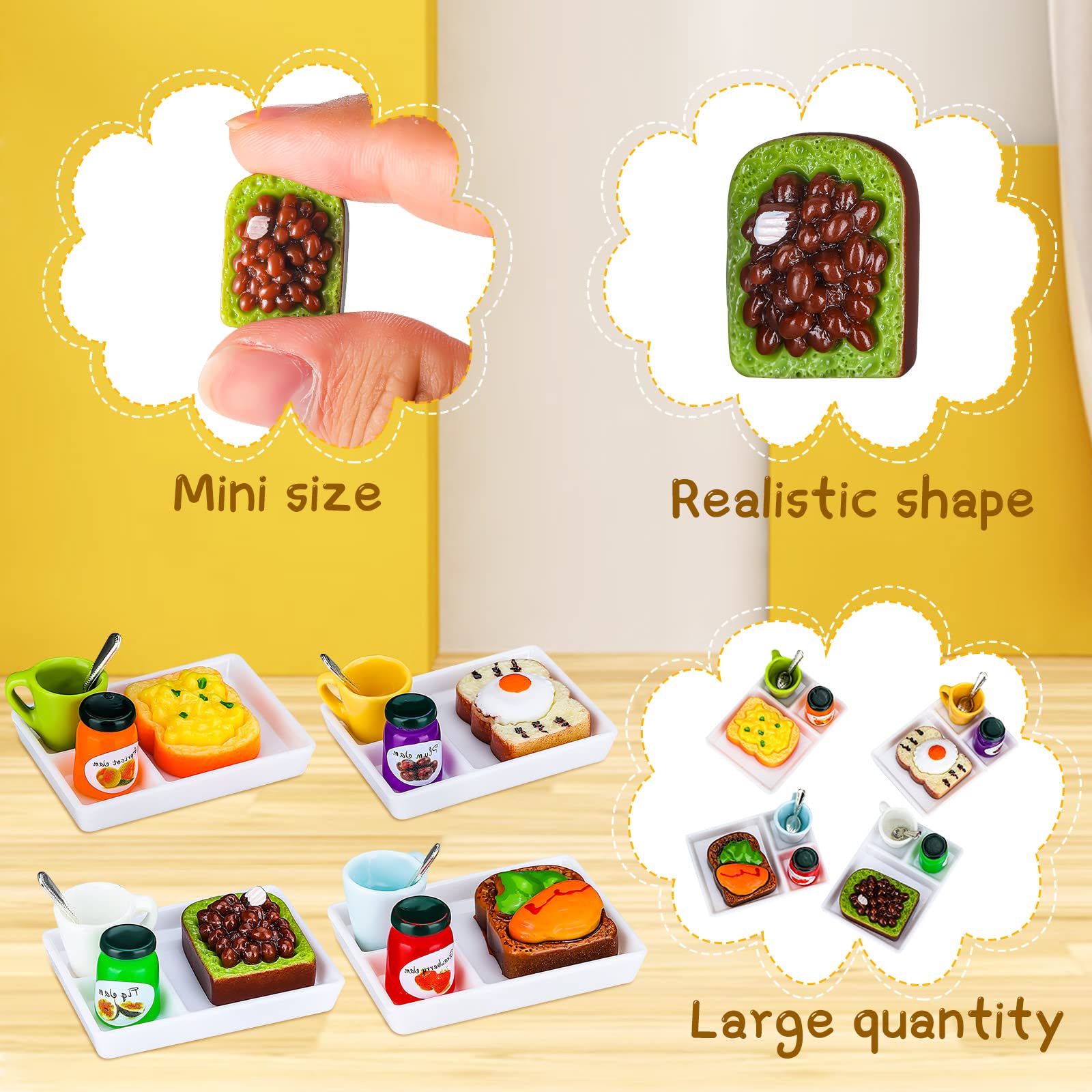 Foto 3 | Juego De Accesorios De Cocina En Miniatura Para Casa De Muñecas Sumind, 20 Piezas - Venta Internacional.
