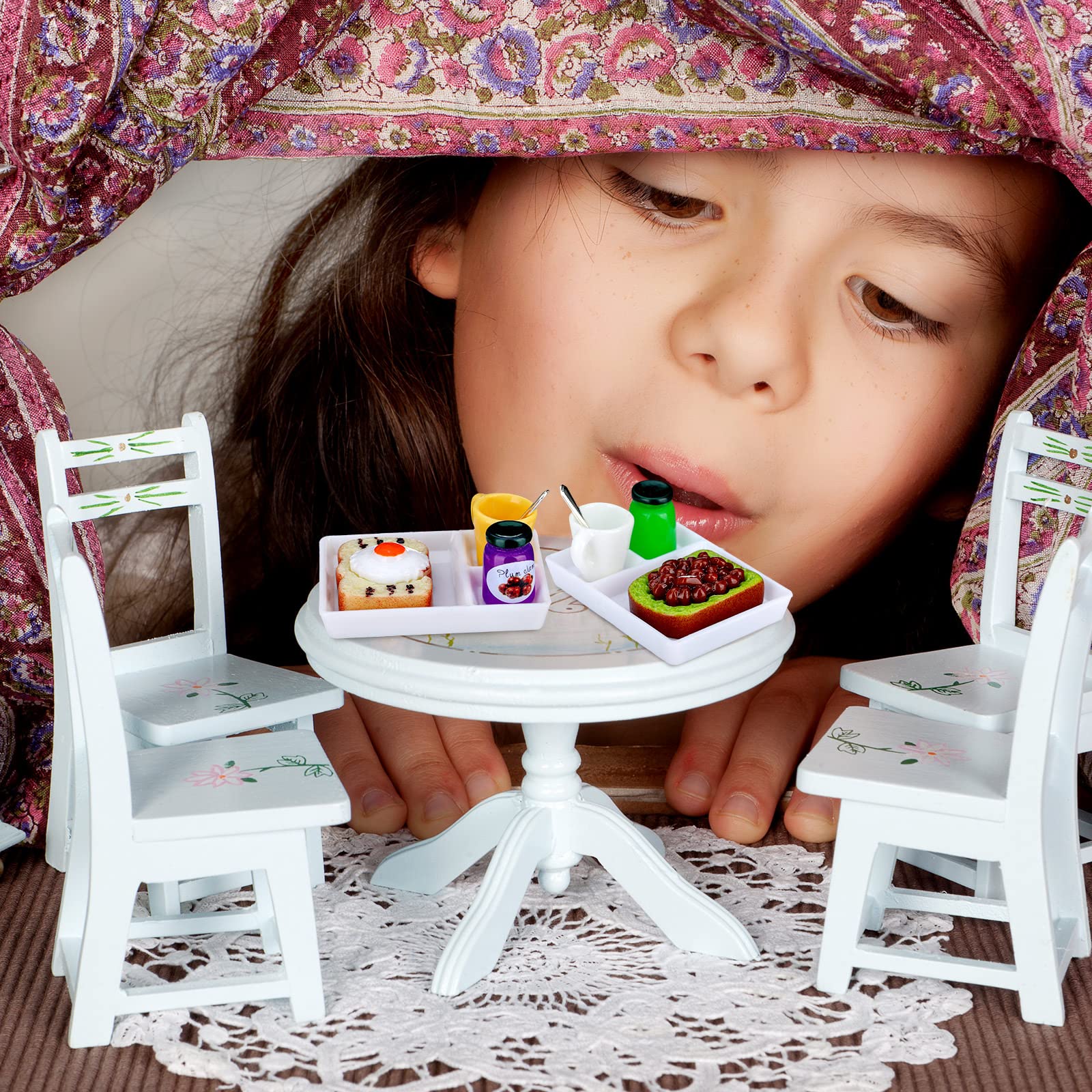Foto 5 | Juego De Accesorios De Cocina En Miniatura Para Casa De Muñecas Sumind, 20 Piezas - Venta Internacional.