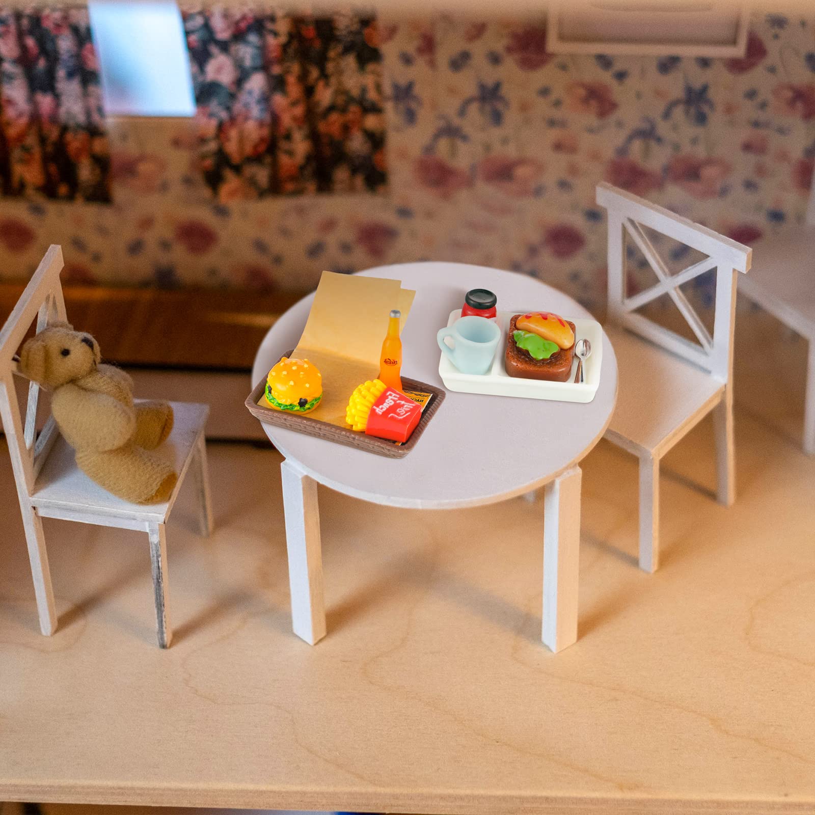 Foto 7 | Juego De Accesorios De Cocina En Miniatura Para Casa De Muñecas Sumind, 20 Piezas - Venta Internacional.