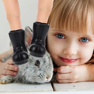 Foto 3 | Zapatos De Papá Noel En Miniatura Nuobesty Para Decoración Navideña - Venta Internacional.