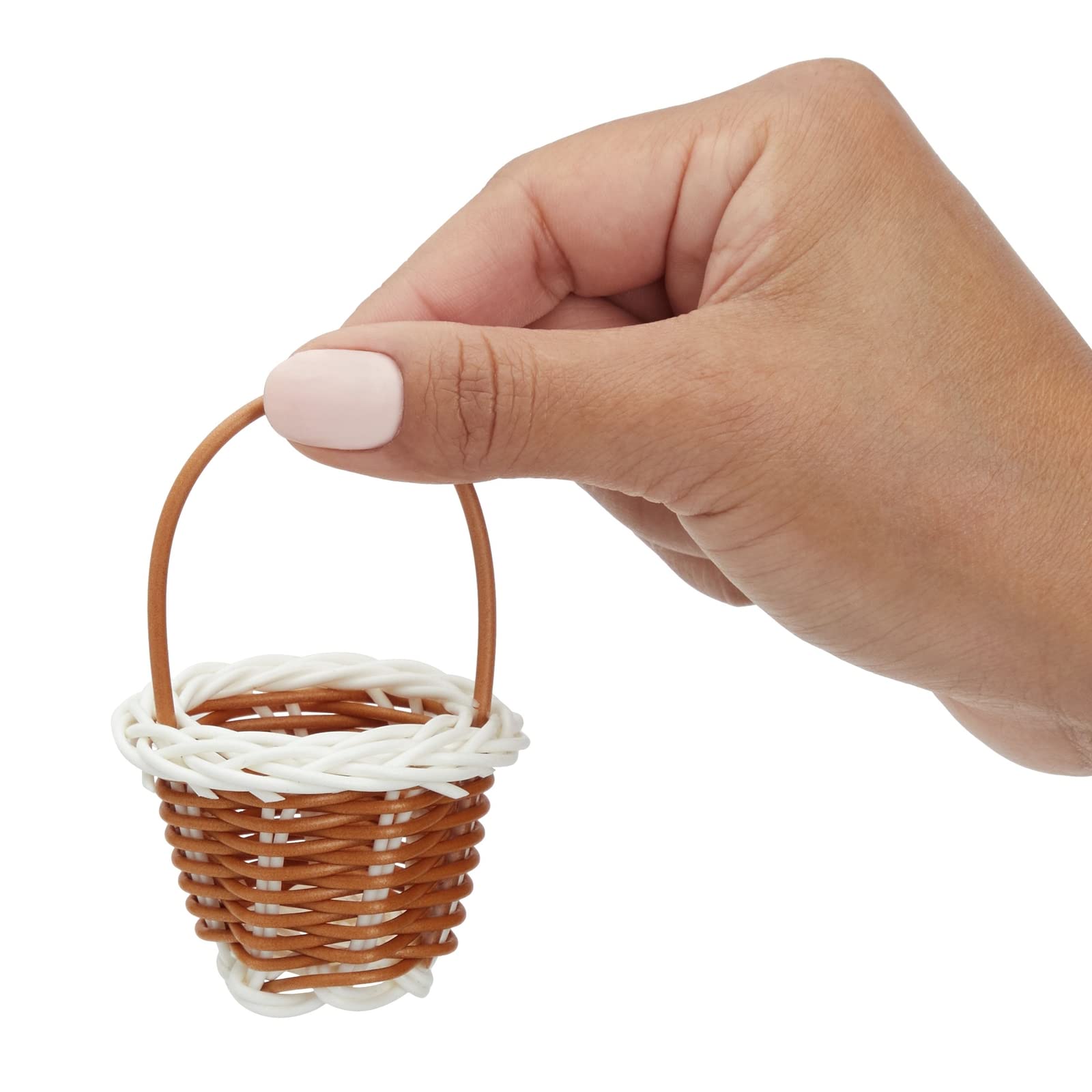Foto 8 pulgar | Minicestas Tejidas Juvale, Paquete De 24 Con Asas De 2 X 3 Pulgadas - Venta Internacional.