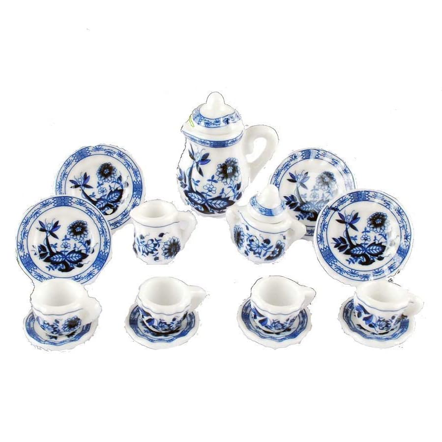 Foto 2 pulgar | Juego de Tazas de Té Baenrcy para Decoración de Casas de Muñecas de Cerámica A Escala 1:12 - Venta Internacional