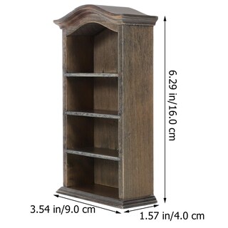 Foto 6 | Estante en Miniatura Cabilock para Decoración de Casa de Muñecas - Venta Internacional