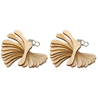 Foto 1 | Perchas de Madera para Muñecas Toyandona 40 Unidades - Venta Internacional