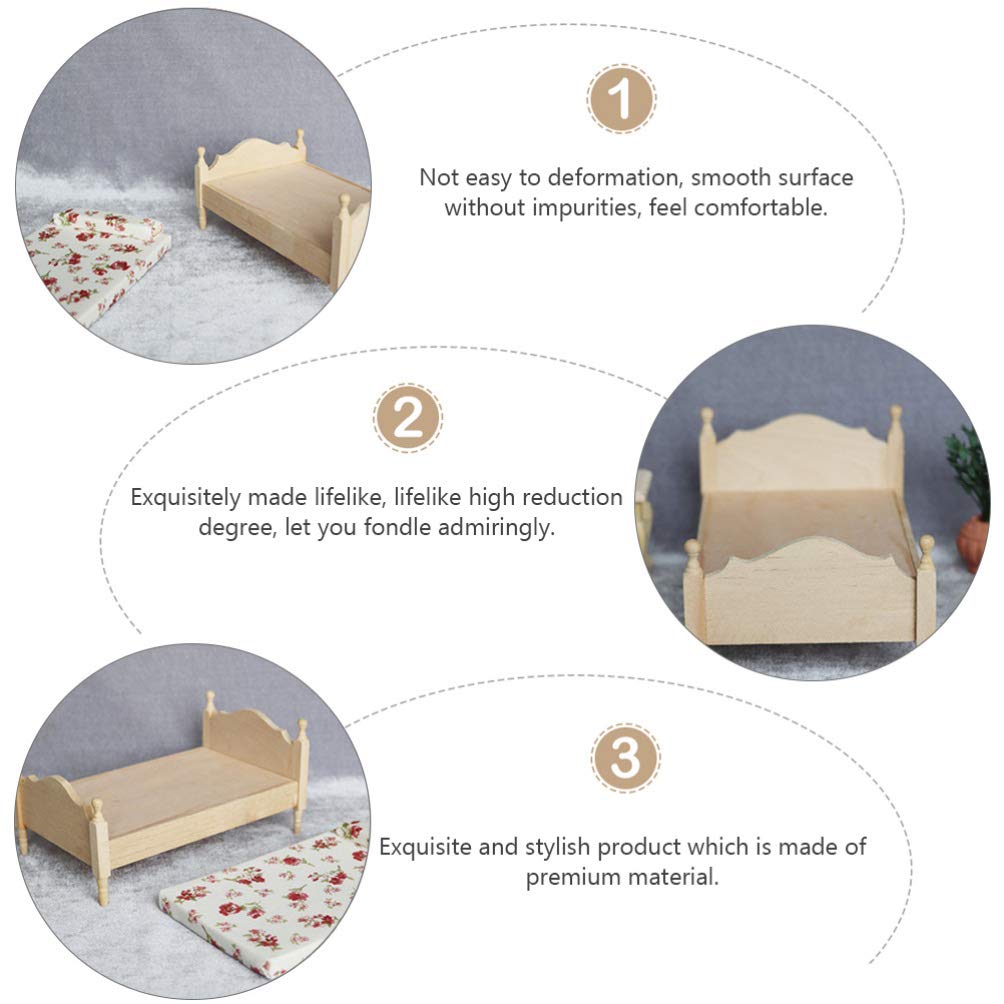Foto 4 pulgar | Cama para Muñeca Nuobesty - Venta Internacional