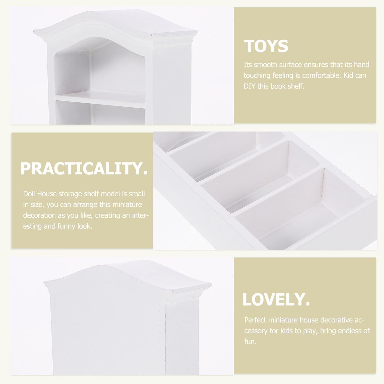 Foto 5 pulgar | Estante En Miniatura Cabilock para Decoración de Casa de Muñecas - Venta Internacional