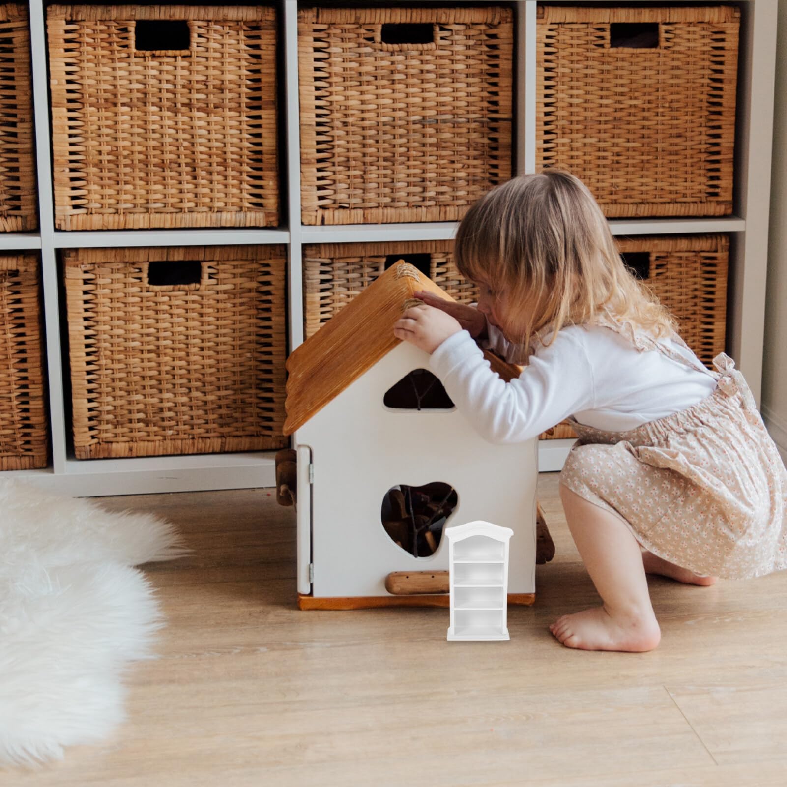 Foto 7 | Estante En Miniatura Cabilock para Decoración de Casa de Muñecas - Venta Internacional