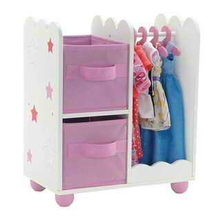 Foto 3 | Armario para Muñecas Emily Rose Pink de 35 cm con 5 Perchas Para Muñecas de 14 Pulgadas - Venta Internacional