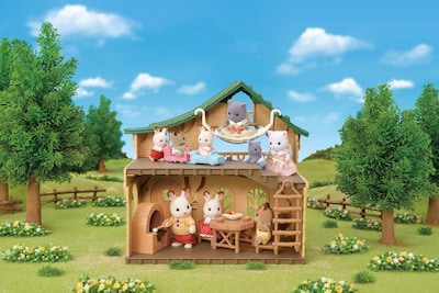 Foto 3 | Set de Regalo Dollhouse Calico Critters Lakeside Lodge con Figuras - Venta Internacional
