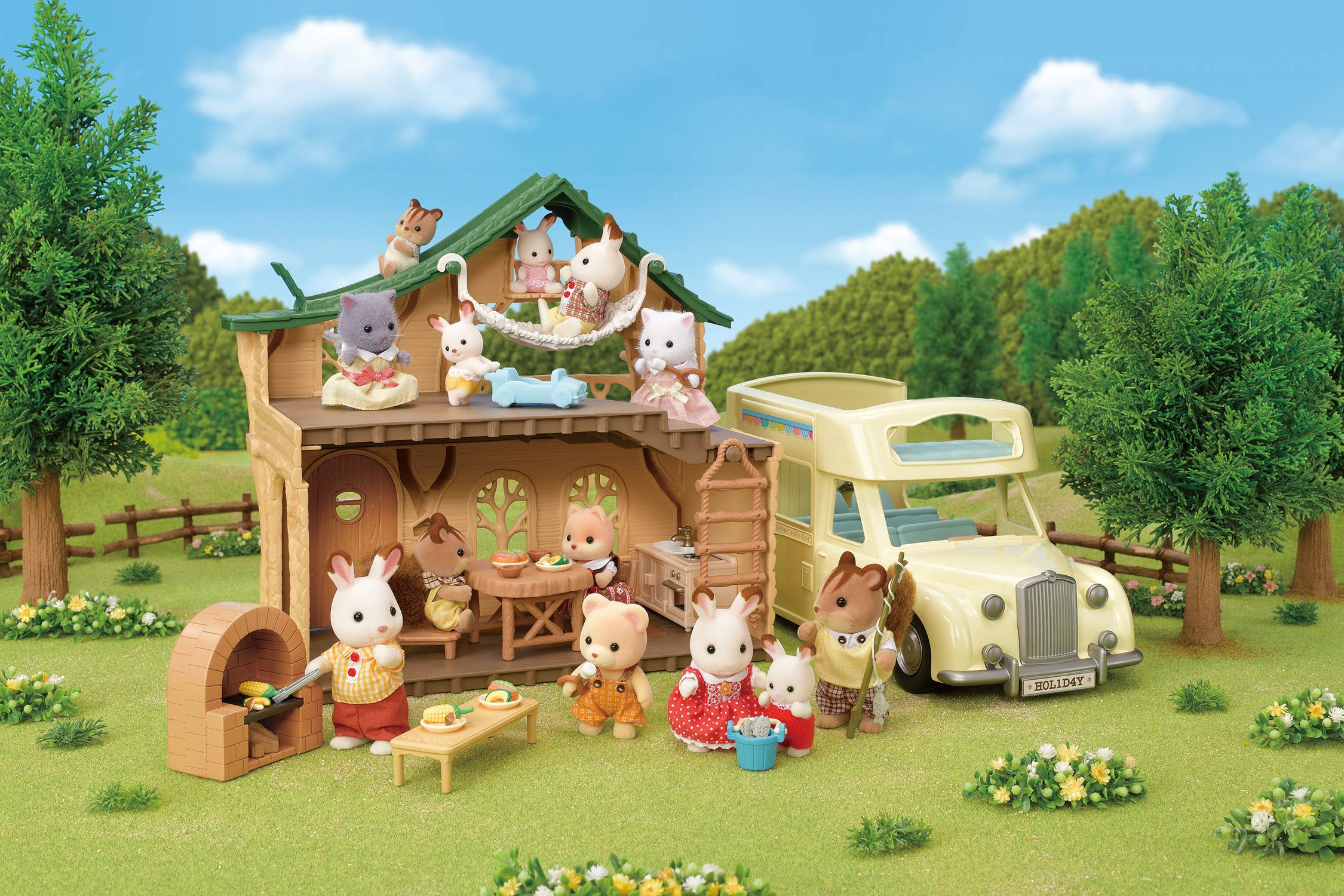 Foto 5 pulgar | Set de Regalo Dollhouse Calico Critters Lakeside Lodge con Figuras - Venta Internacional