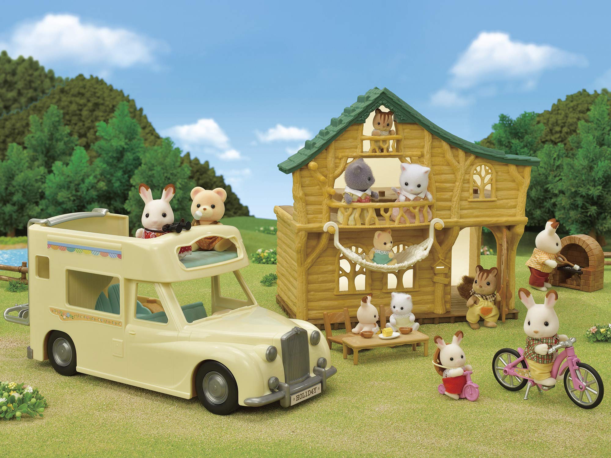 Foto 6 pulgar | Set de Regalo Dollhouse Calico Critters Lakeside Lodge con Figuras - Venta Internacional