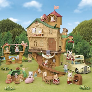 Foto 6 | Set de Regalo Dollhouse Calico Critters Lakeside Lodge con Figuras - Venta Internacional
