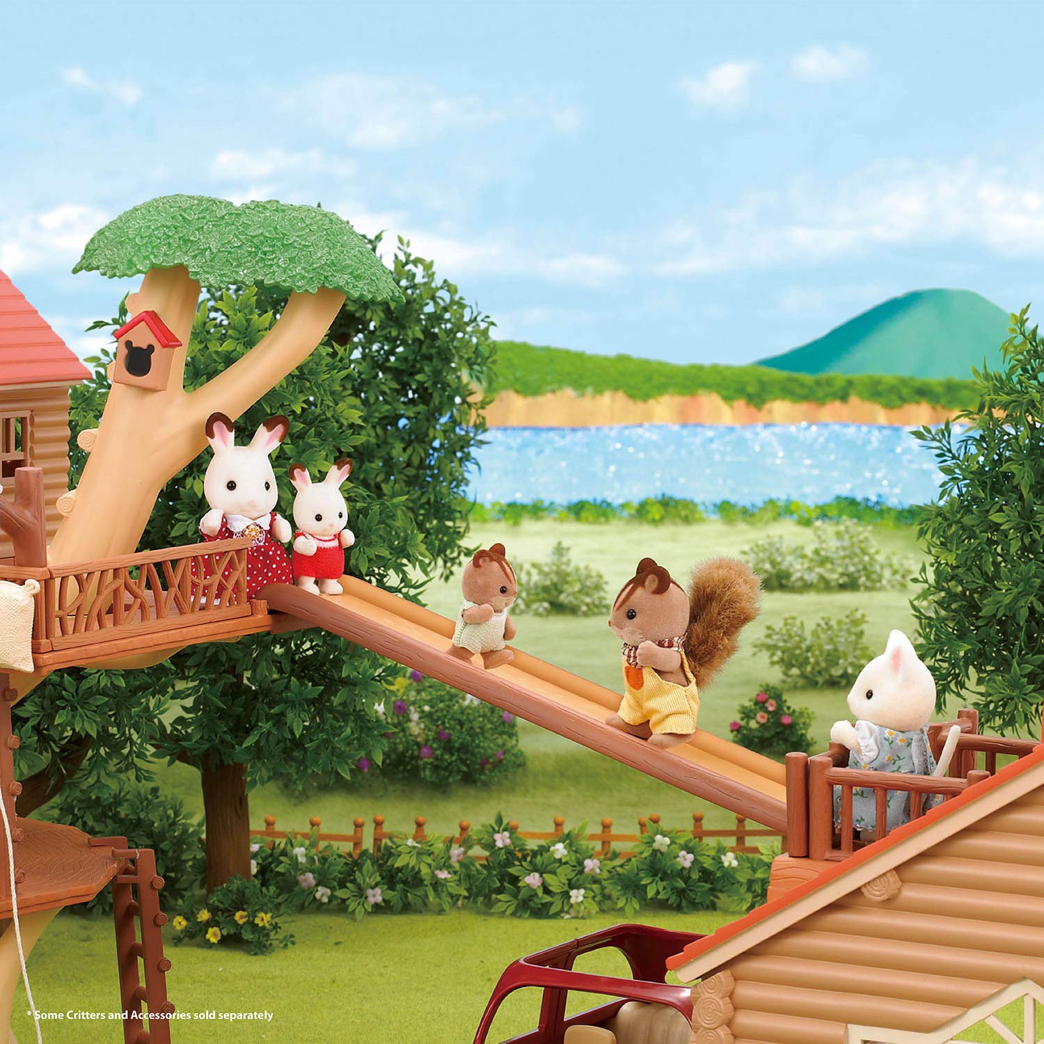 Foto 8 pulgar | Set de Regalo Dollhouse Calico Critters Lakeside Lodge con Figuras - Venta Internacional