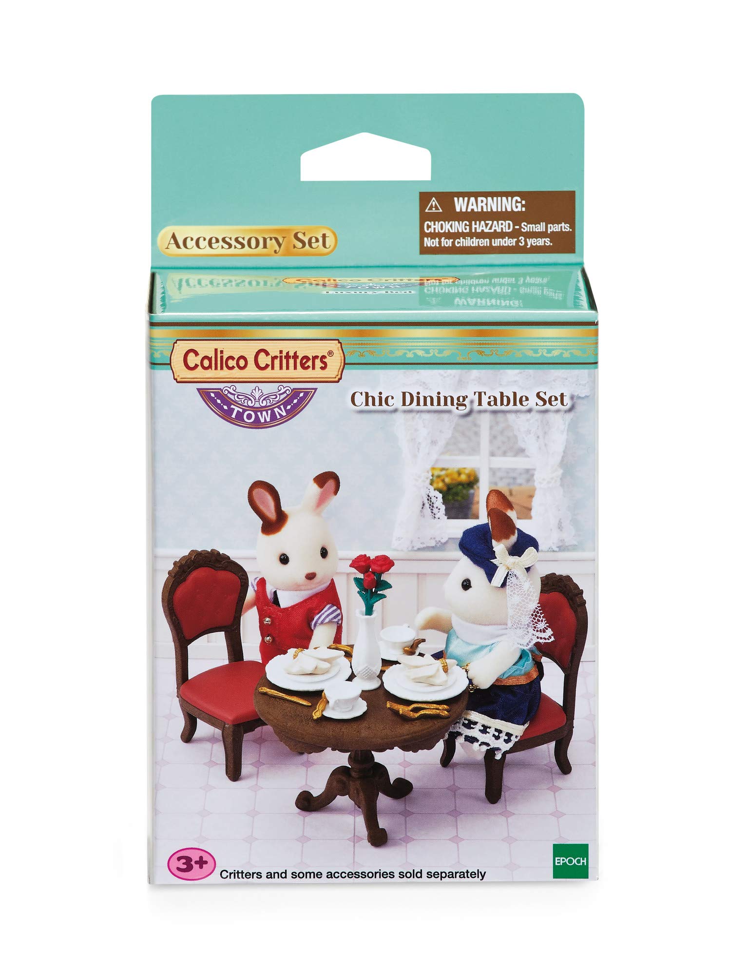 Foto 3 pulgar | Set de Comedor Calico Critters Chic - Venta Internacional