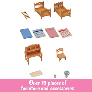 Foto 2 | Set de Dormitorio Infantil Calico Critters Paper Multicolor - Venta Internacional