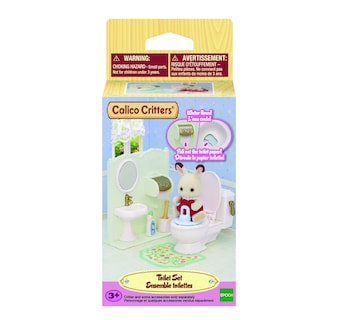 Foto 6 | Set de Inodoro Calico Critters con Inodoro Lavabo y Producto de Limpieza - Venta Internacional