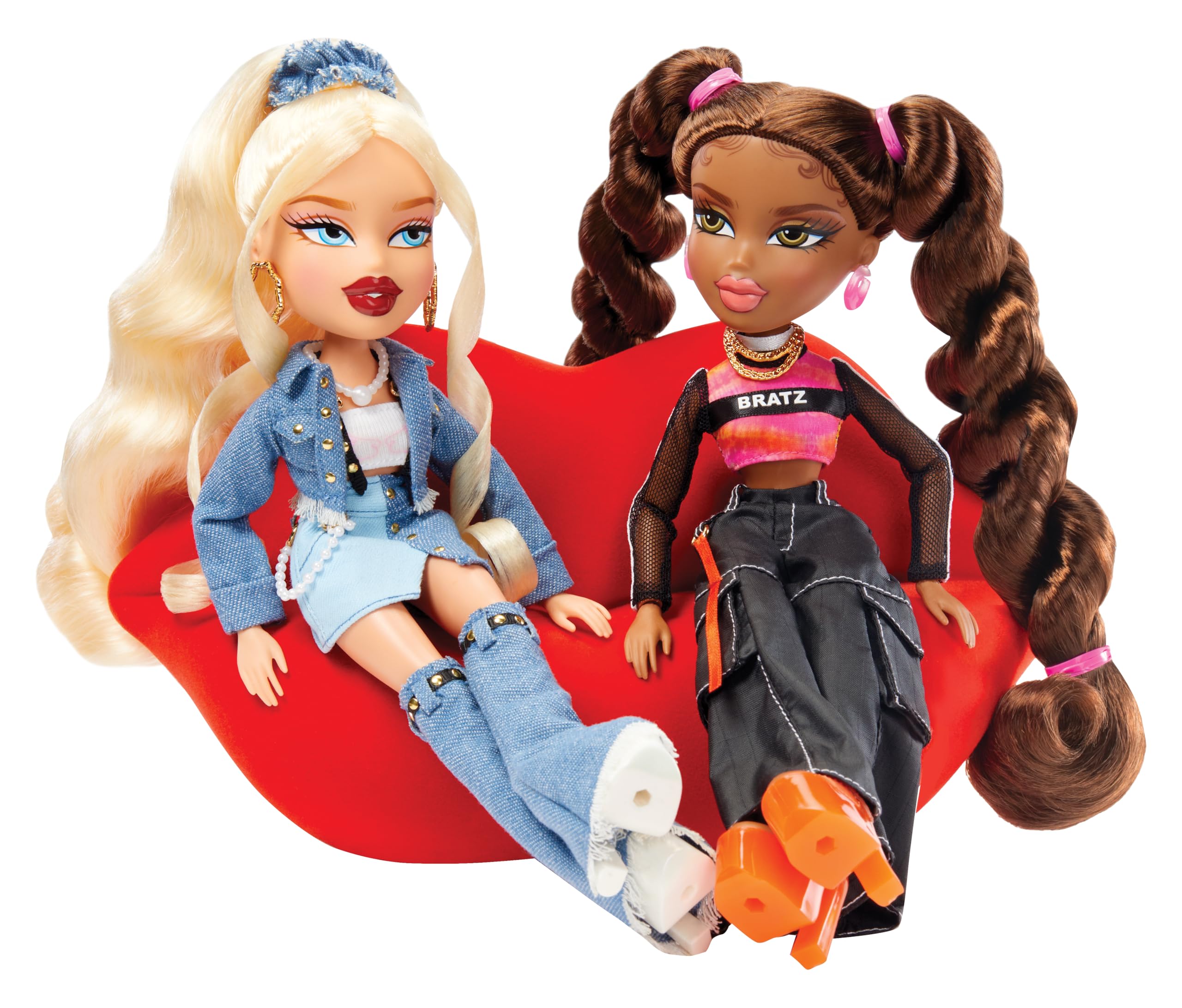 Foto 5 pulgar | Sofá Labial Playset Bratz Funky Fashion Furniture Para 2 Muñecas - Venta Internacional.