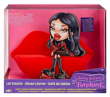 Foto 6 | Sofá Labial Playset Bratz Funky Fashion Furniture Para 2 Muñecas - Venta Internacional.