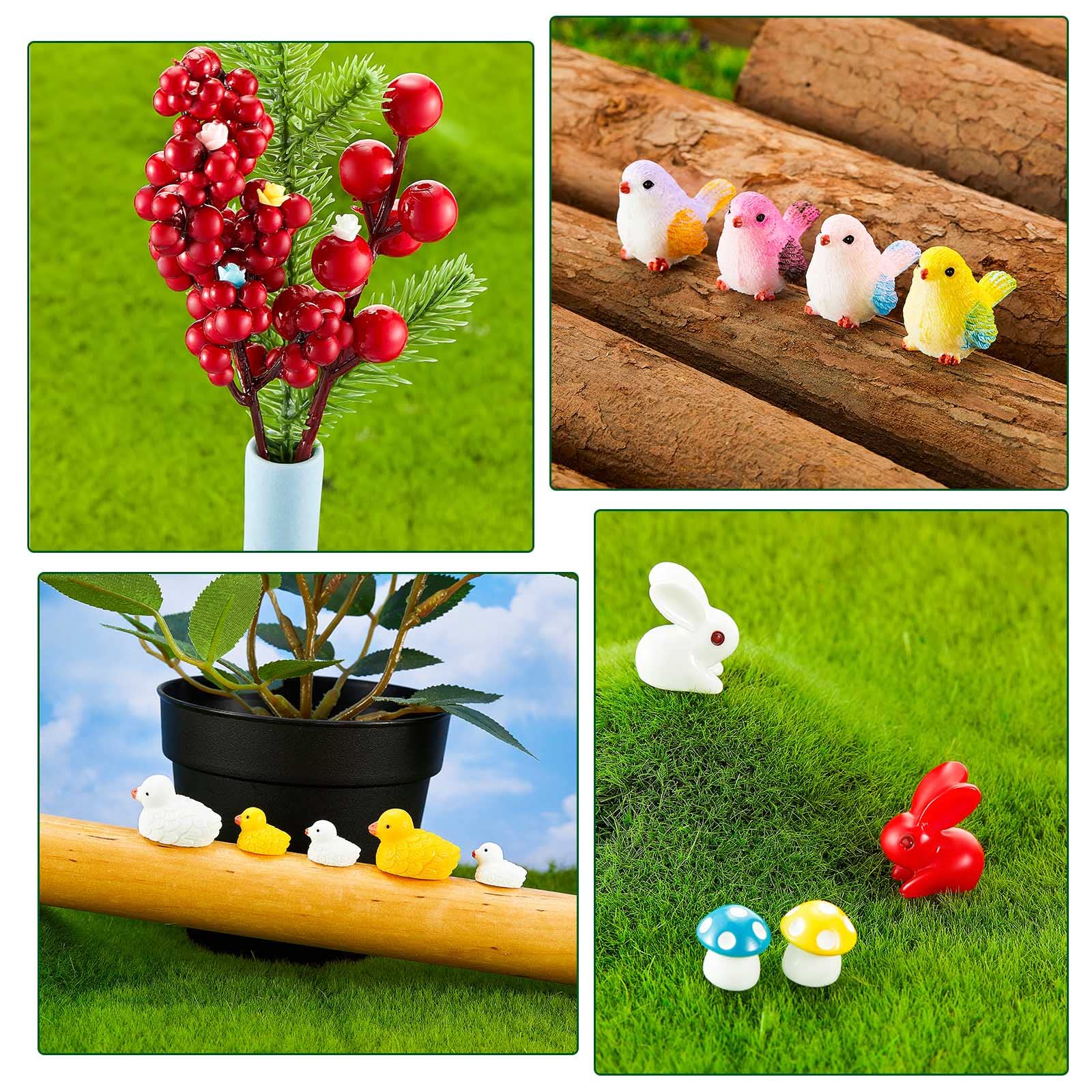 Foto 3 pulgar | Minifigurita De Panda Con Forma De Animal De Resina Para Jardín, 100 Unidades - Venta Internacional.