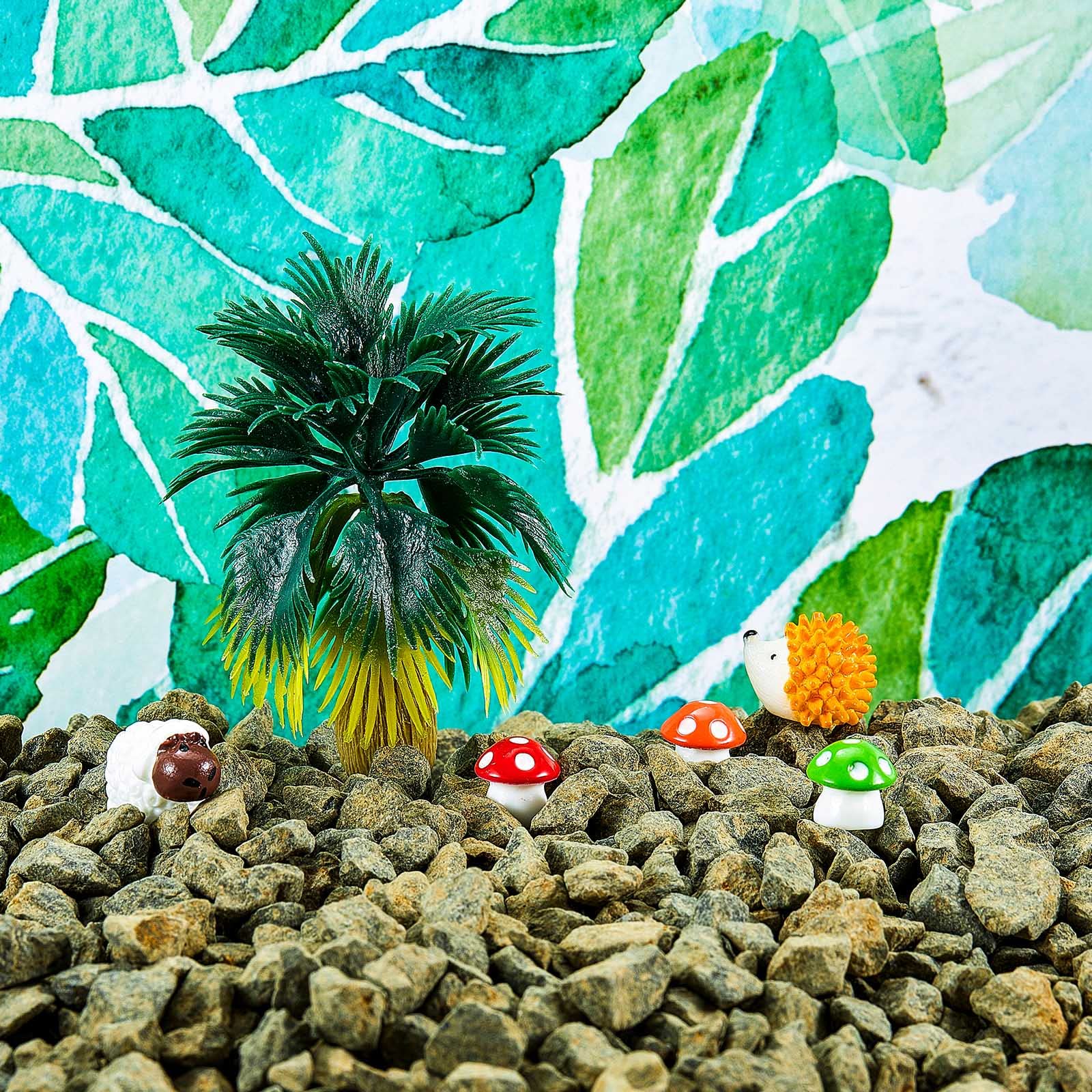 Foto 5 | Minifigurita De Panda Con Forma De Animal De Resina Para Jardín, 100 Unidades - Venta Internacional.