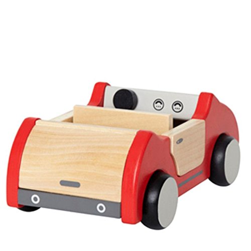 Foto 3 pulgar | Casa De Muñecas Con Forma De Coche De Juguete Familiar, De Madera, Para Casa De Muñecas, Color Rojo - Venta Internac