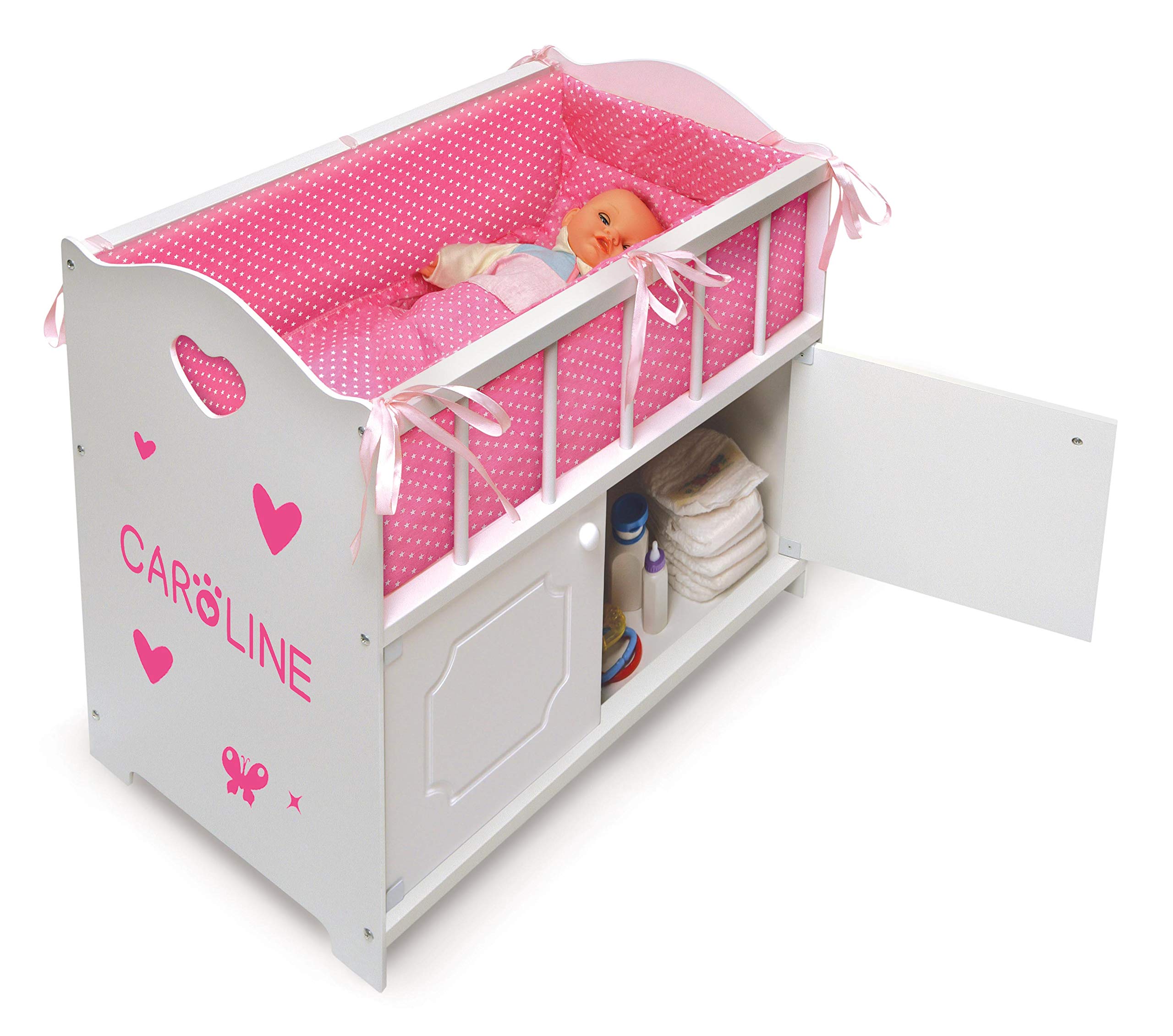 Foto 7 | Cesta Tipo Tejón Toy Doll Con Almacenamiento Para Muñecas De 22 Pulgadas - Venta Internacional.