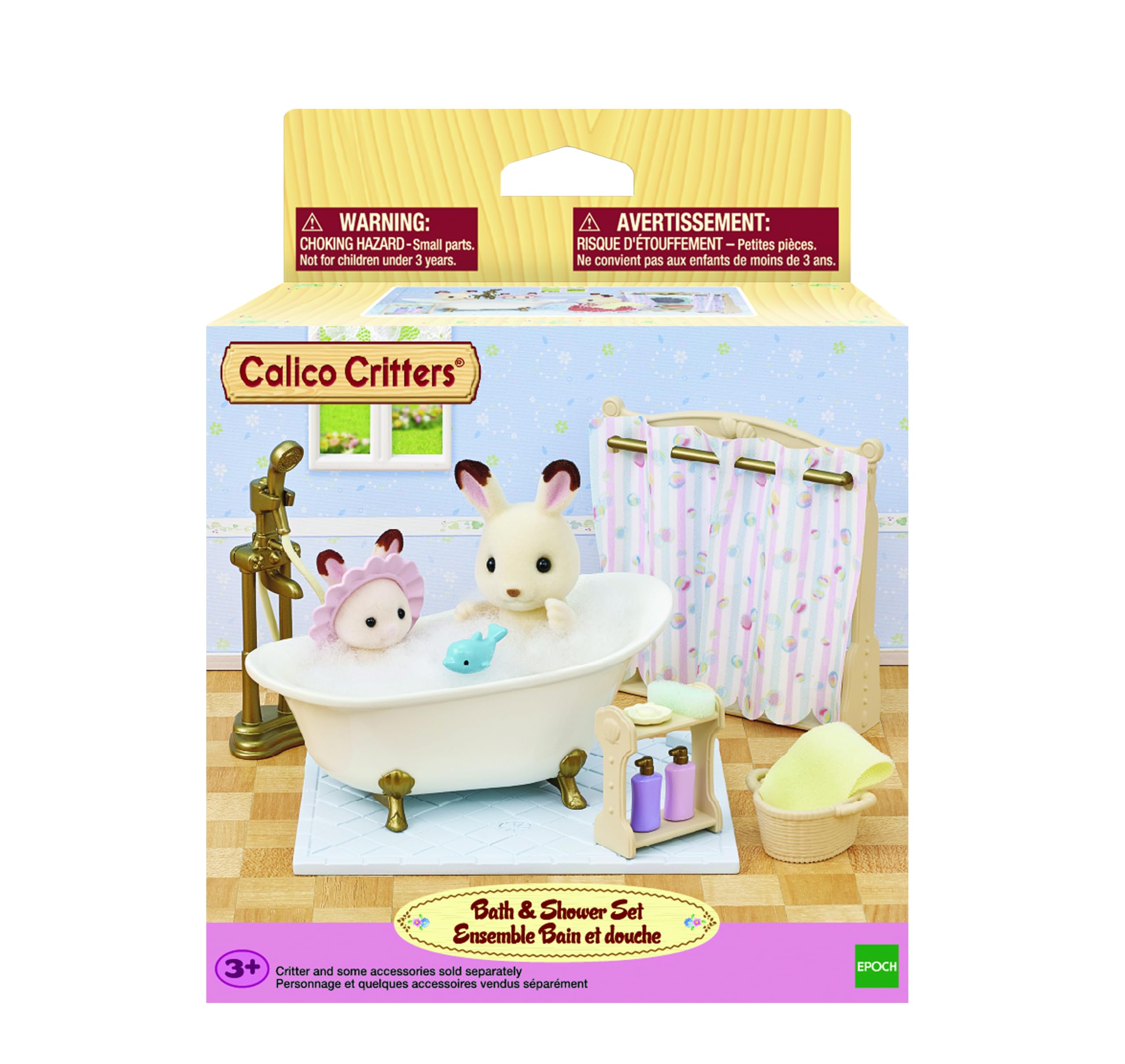 Foto 3 pulgar | Set De Baño Y Ducha Toy Calico Critters Con Accesorios - Venta Internacional.