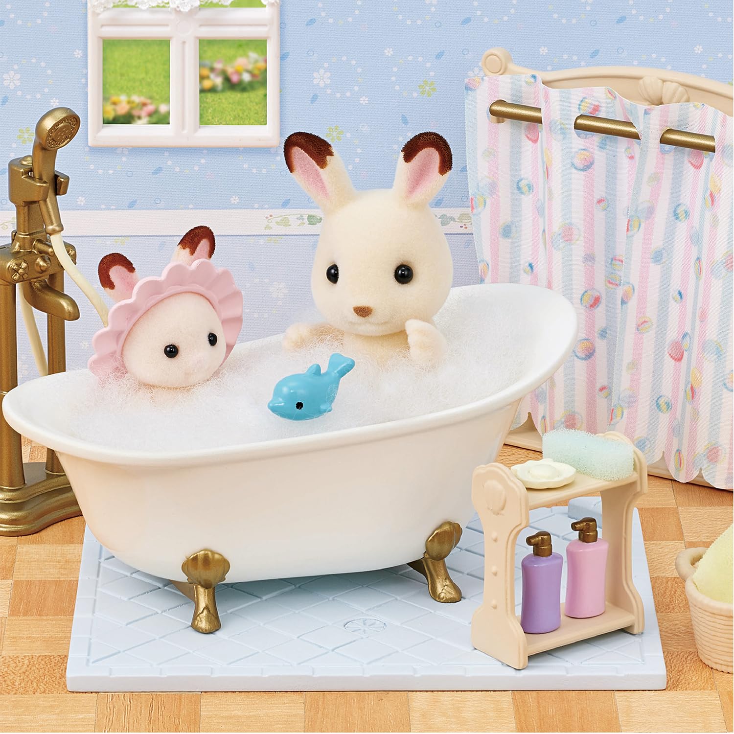 Foto 5 pulgar | Set De Baño Y Ducha Toy Calico Critters Con Accesorios - Venta Internacional.