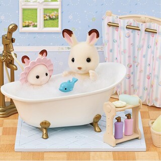 Foto 4 | Set De Baño Y Ducha Toy Calico Critters Con Accesorios - Venta Internacional.